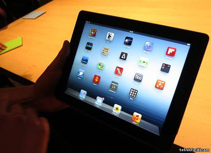 "Новый Apple iPad получил экран Retina, 5-Мп камеру, LTE ipad 3"